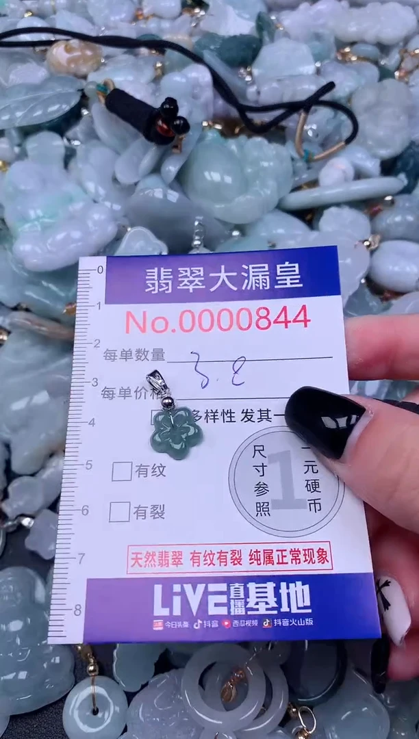 颈饰未镶嵌翡翠844