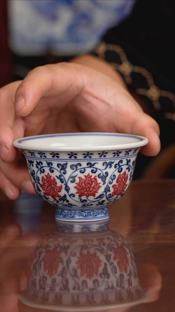 空山新鱼青花釉里红