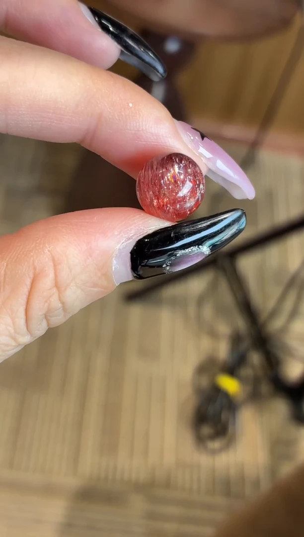 颈饰未镶嵌水晶超七红超单珠11m+2.3g+