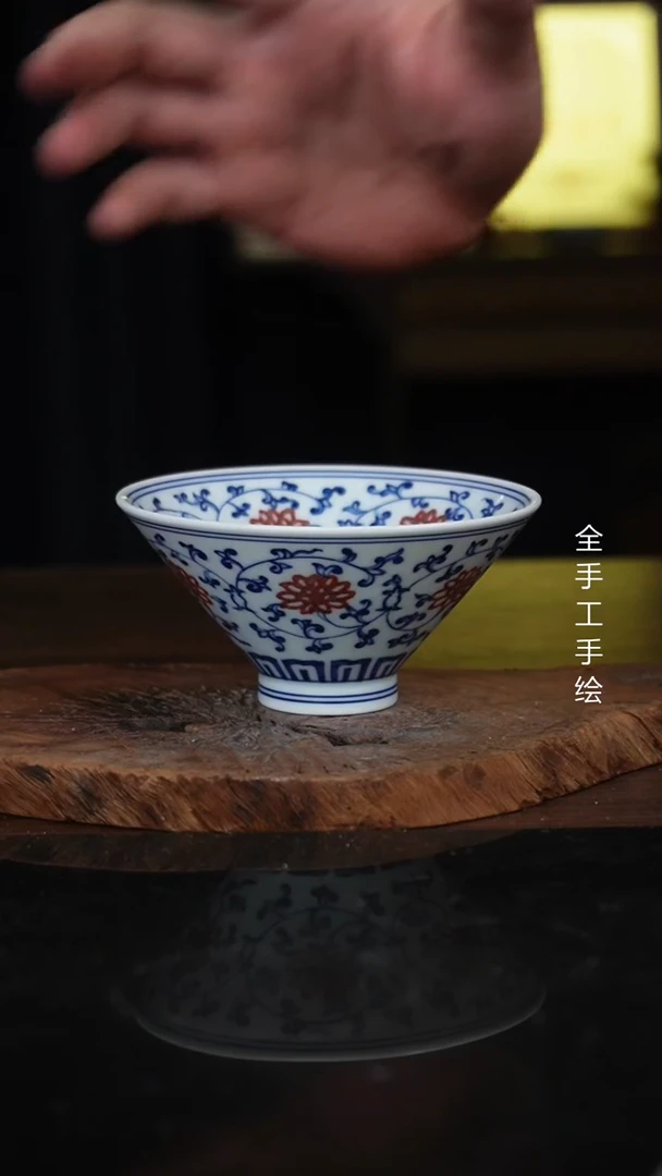 杯景德镇手工手绘陶瓷