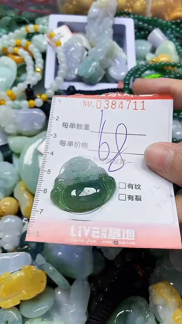 颈饰未镶嵌翡翠闪购0384711