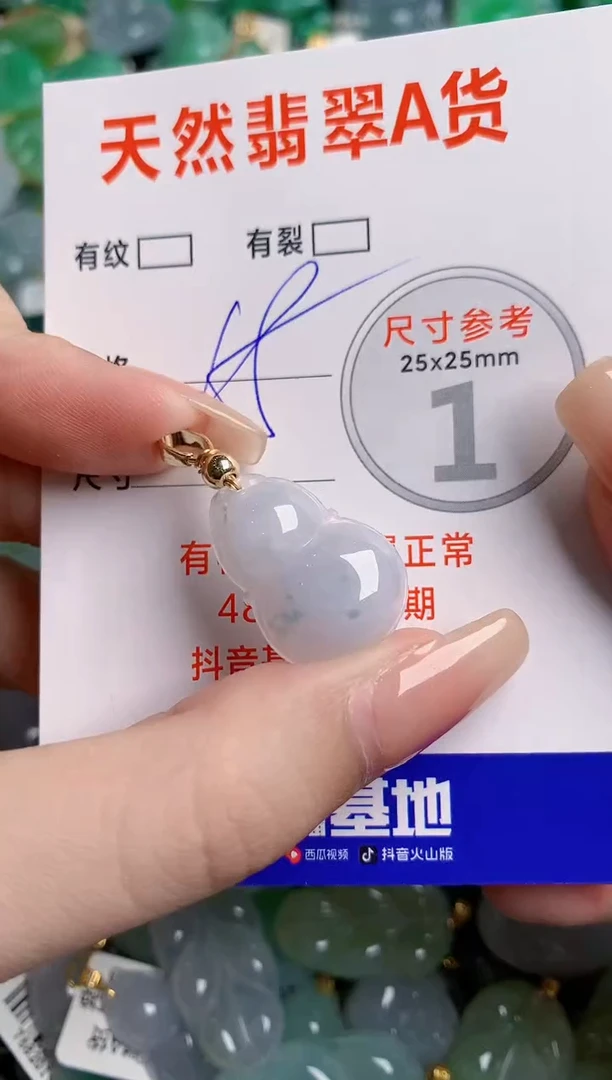 翡翠未镶嵌颈饰13003651