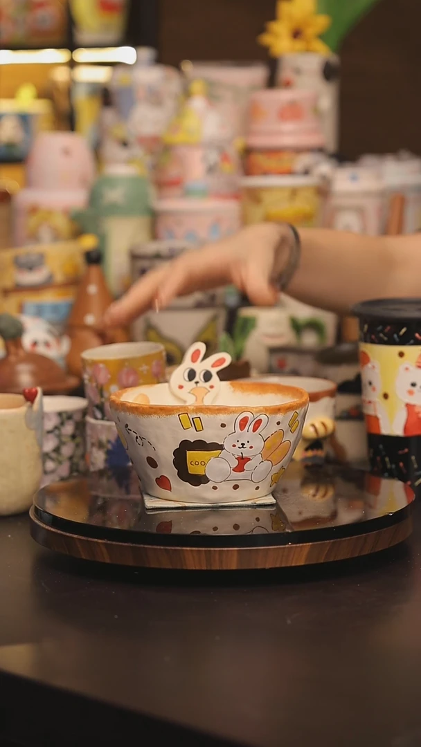 景德镇釉下彩绘设计师款式陶瓷