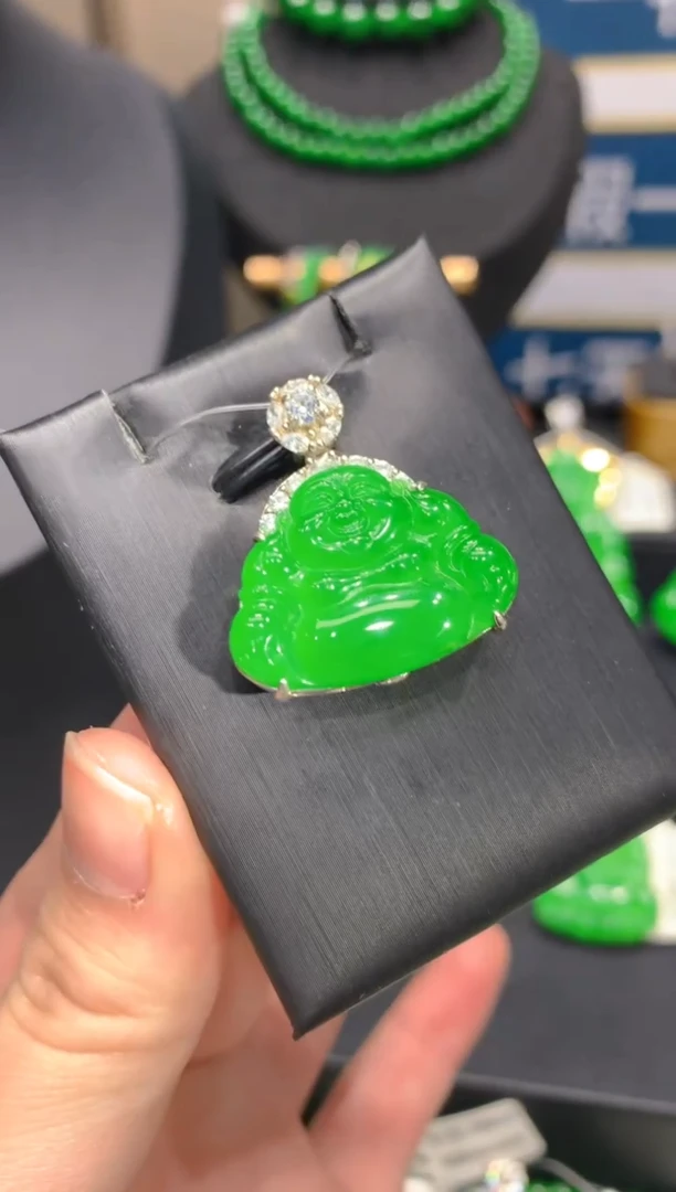 颈饰银S925镶嵌翡翠51一季