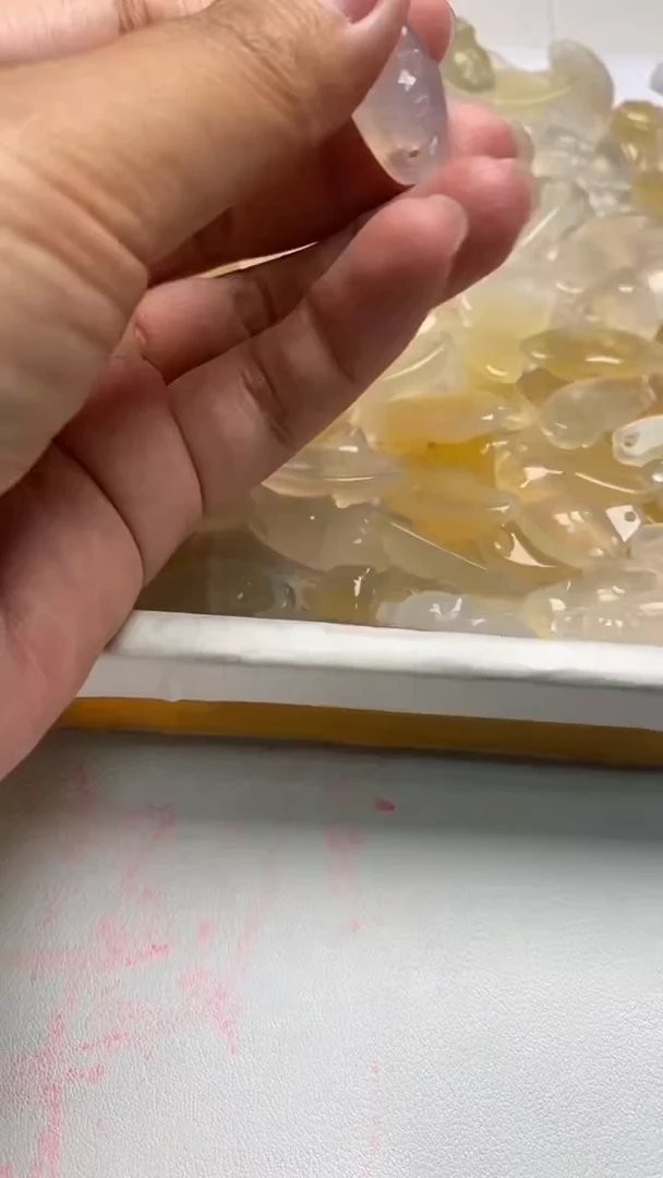 玛瑙/玉髓颈饰未镶嵌玛瑙趴趴猫2个