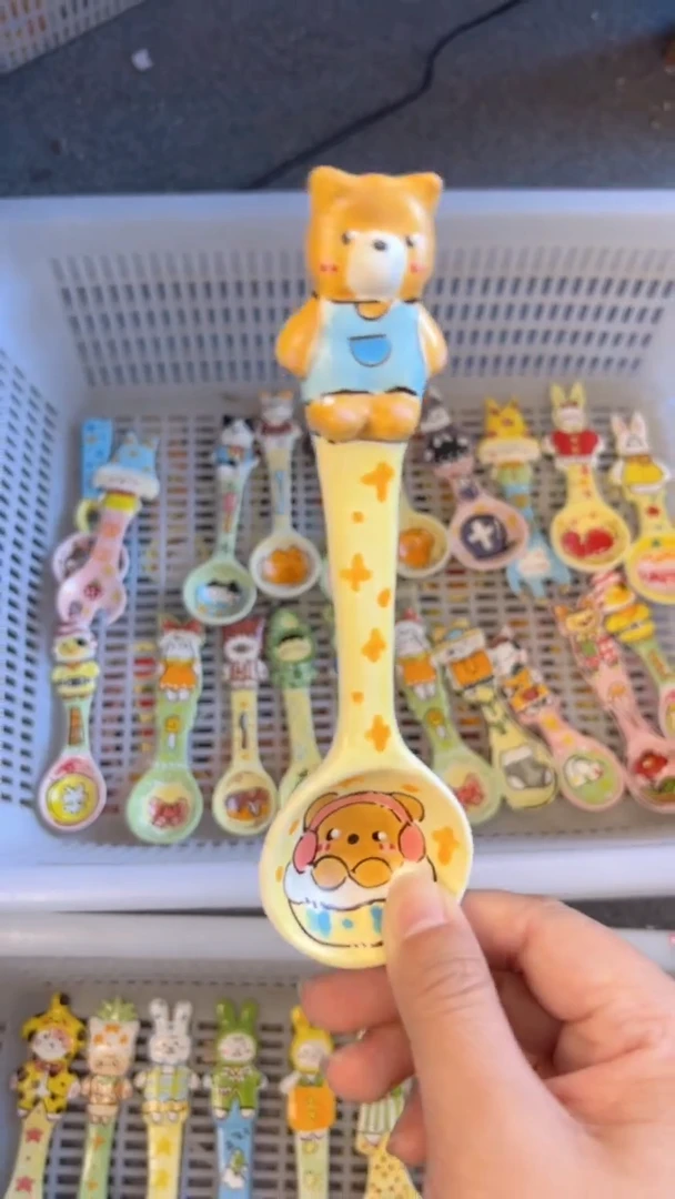 摆件陶无***一景德镇陶瓷手绘