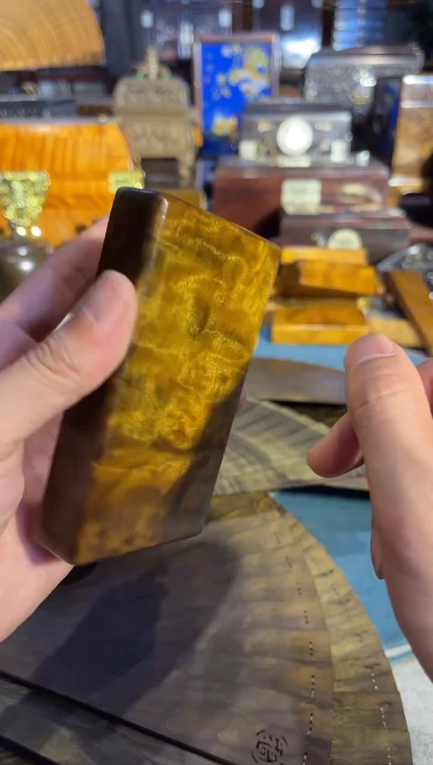 乌木类成套家具阴沉烟盒 11