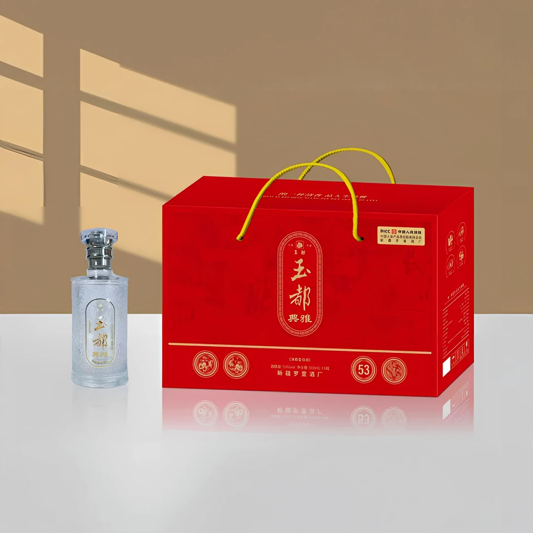 罗壹【玉都典雅53度】清香型白酒礼盒53度500ml*4瓶