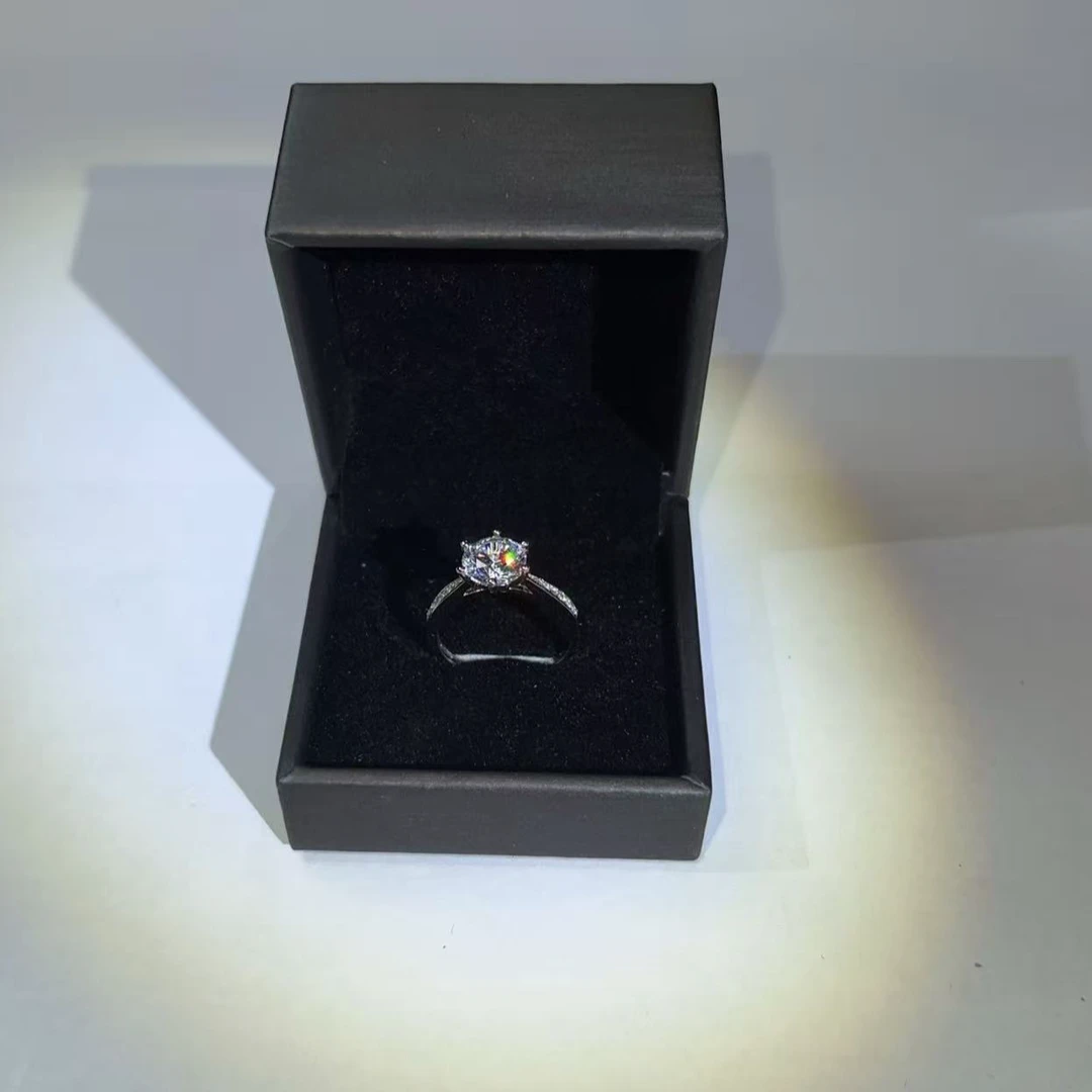 铜合金戒指 A15活口瑞丽风银色女合金莫桑石戒指手饰小蛮腰