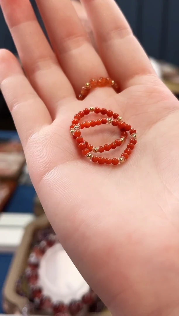 未镶嵌南红玛瑙戒圈南红戒圈【多样性发一】