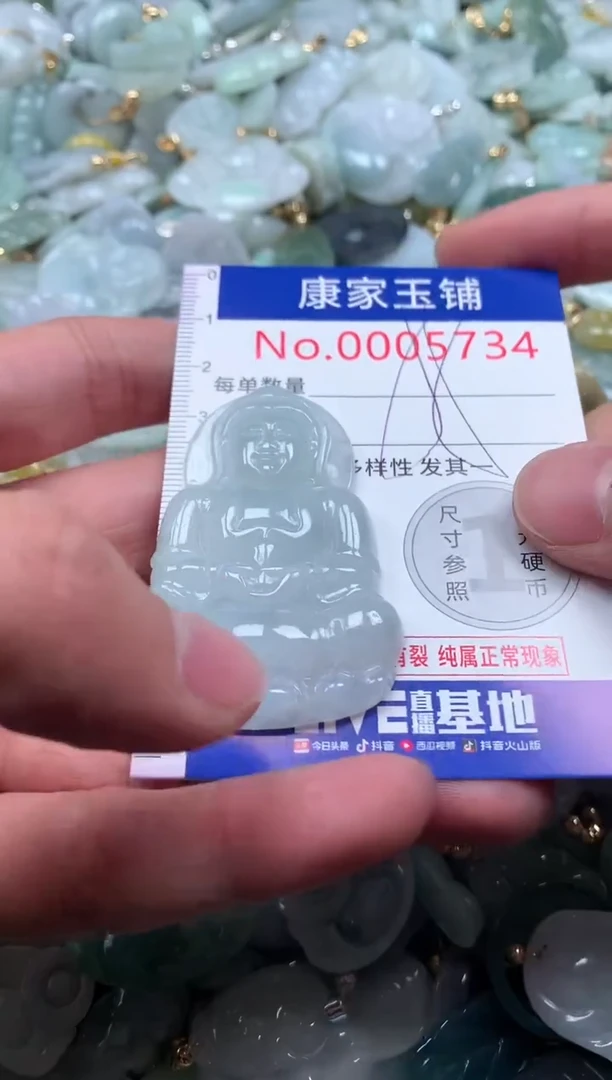 【闪购商品】翡翠吊坠(不含链)未镶嵌5734多样性发其一