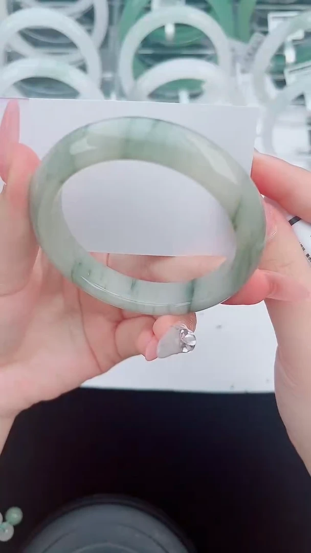 未镶嵌手镯石英质玉63-55/56