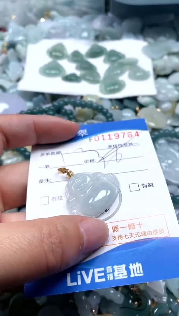 【闪购商品】翡翠颈饰未镶嵌闪购商品0119764