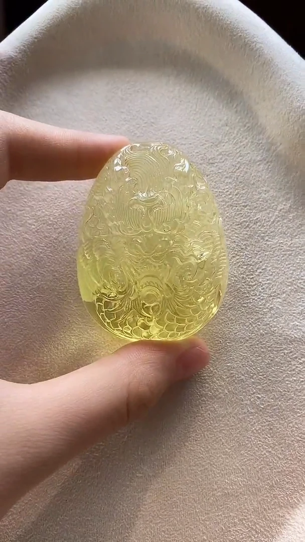琥珀项链未镶嵌吊坠