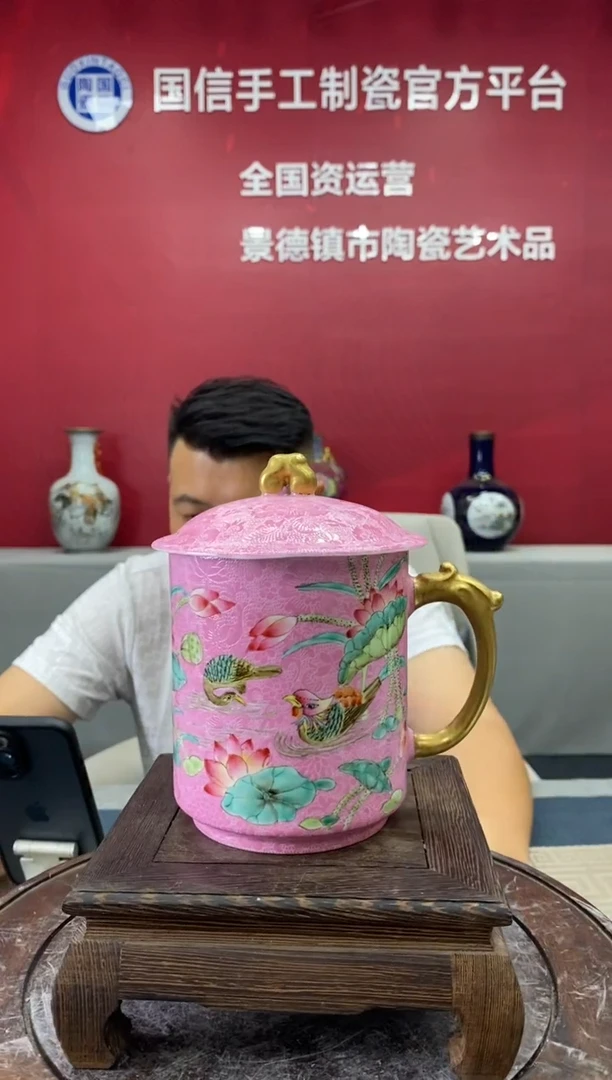 摆件b339景德镇瓷器一件