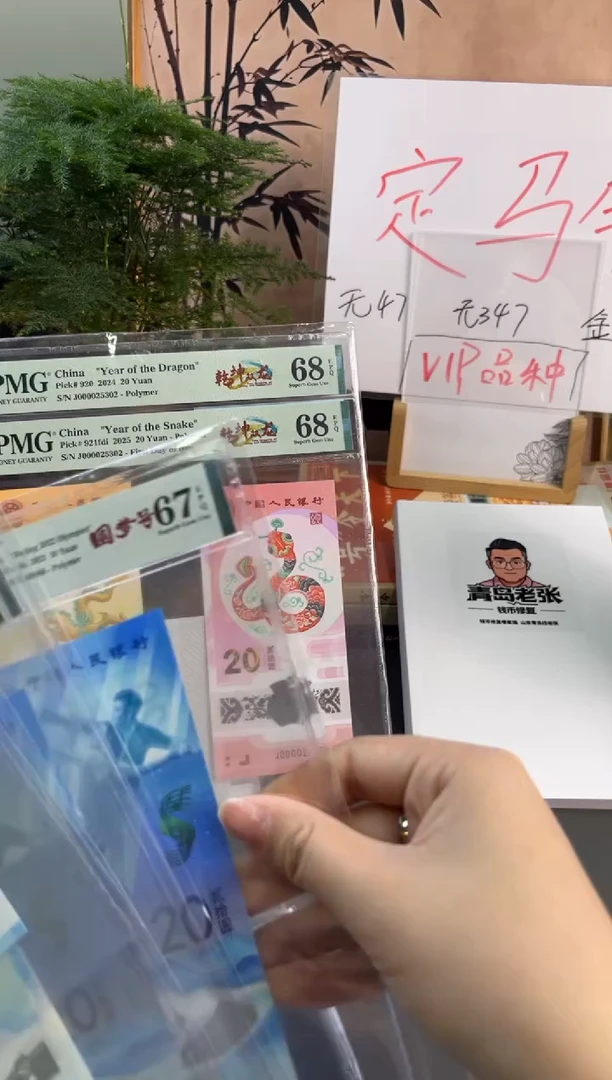 塑料冬奥冰钞龙珠号67分尾066