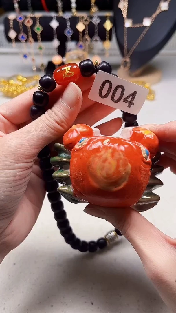 瓷片陶茶周边666文玩多人蛇