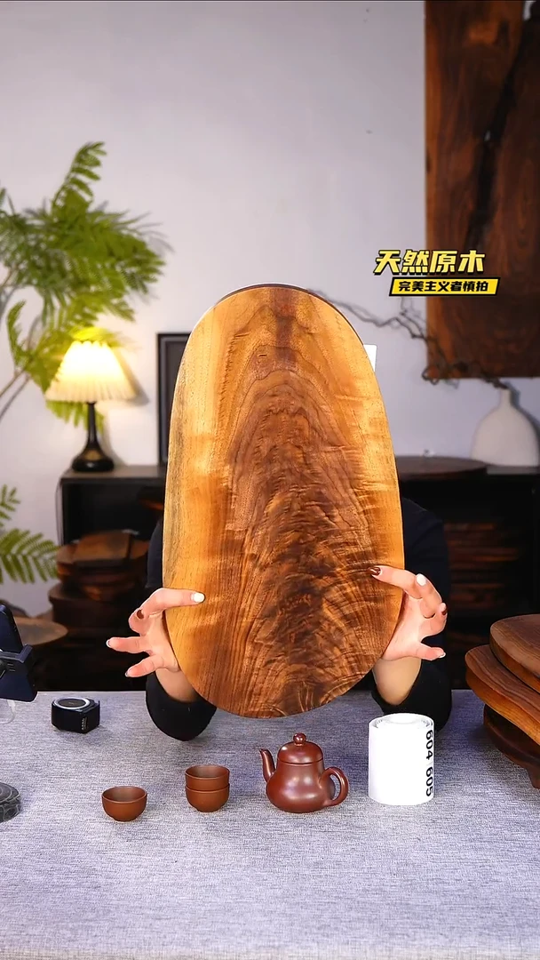 木北美黑胡桃原木.干裂疤结不属于商品质量问题完美主义者慎拍