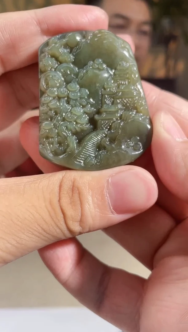和田玉未镶嵌吊坠(不含链)多样性发货拍一发一