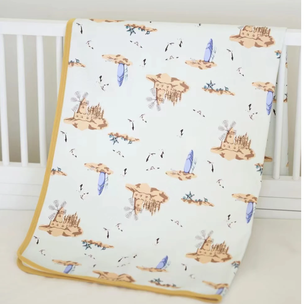 雅赞新款隔尿垫.透气.针织.防水防滑机洗印花