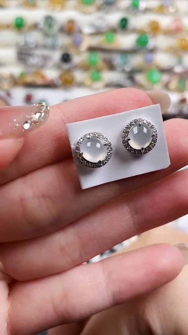 银S925镶嵌戒指翡翠79