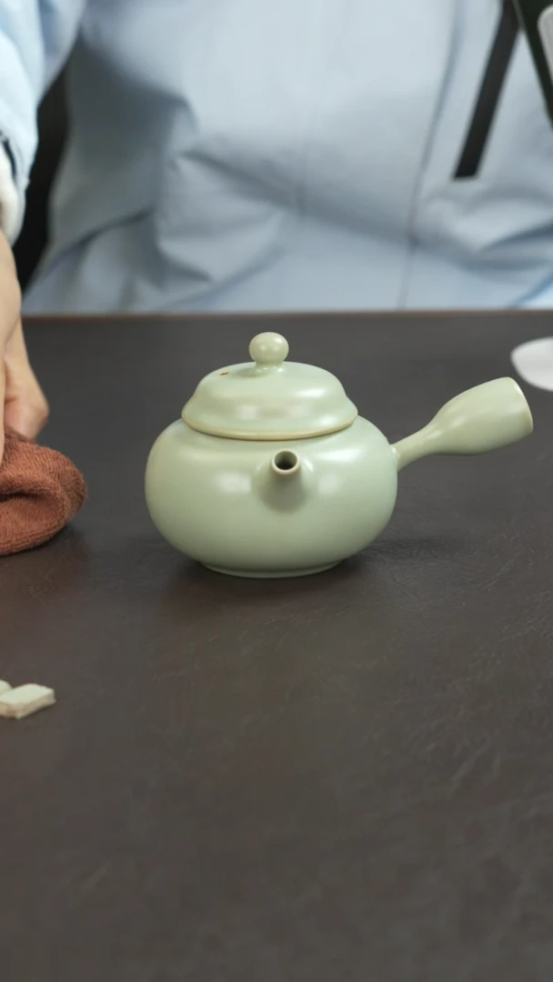 陶宣宝汝瓷原矿原釉作品