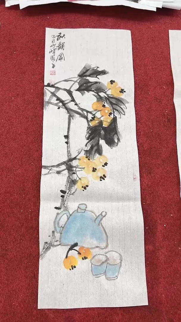 国画李少波/国画/花鸟