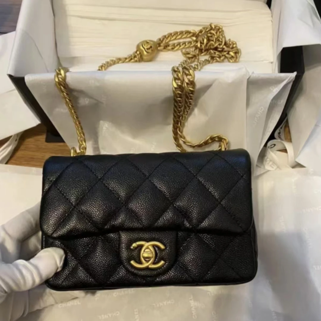 99新 Chanel/香奈儿 爱心金球小号 CY329