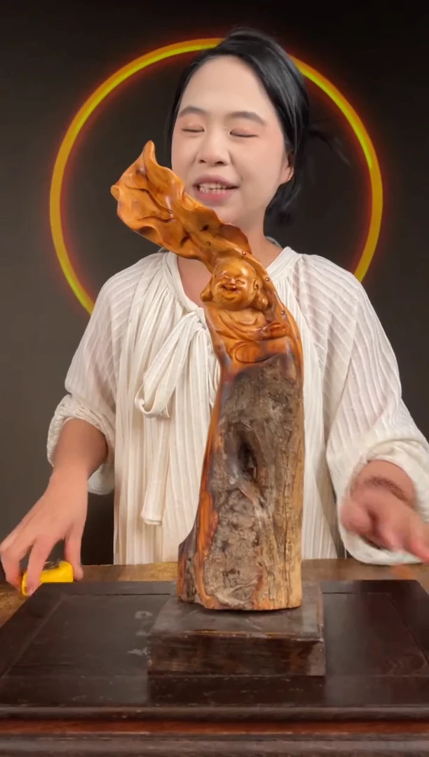 柏木（崖柏）手工摆件,先抢先得! 编号:60