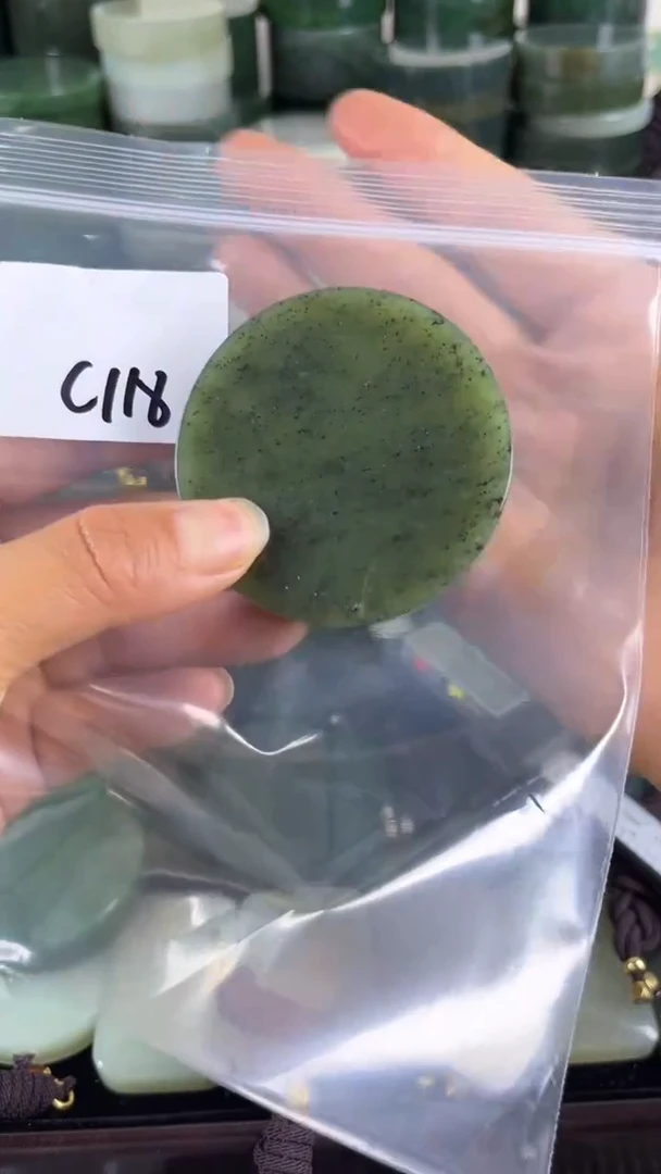 和田玉未镶嵌珠宝半成品镯芯