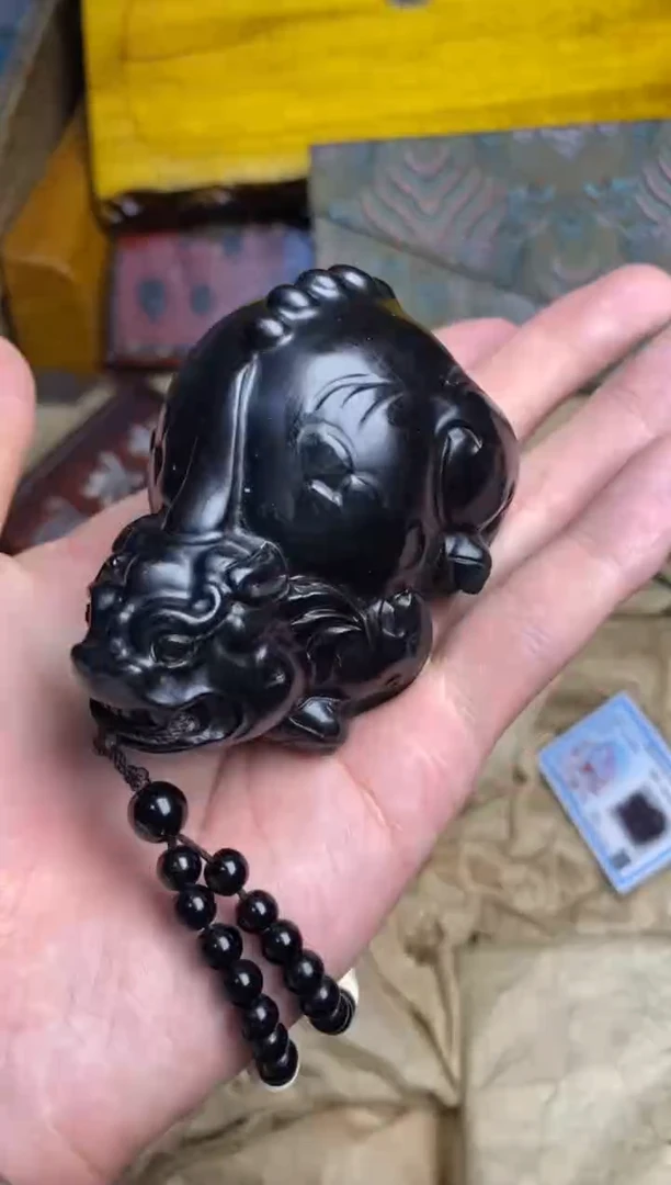 未镶嵌和田玉（墨玉）挂件主播推荐主播推荐