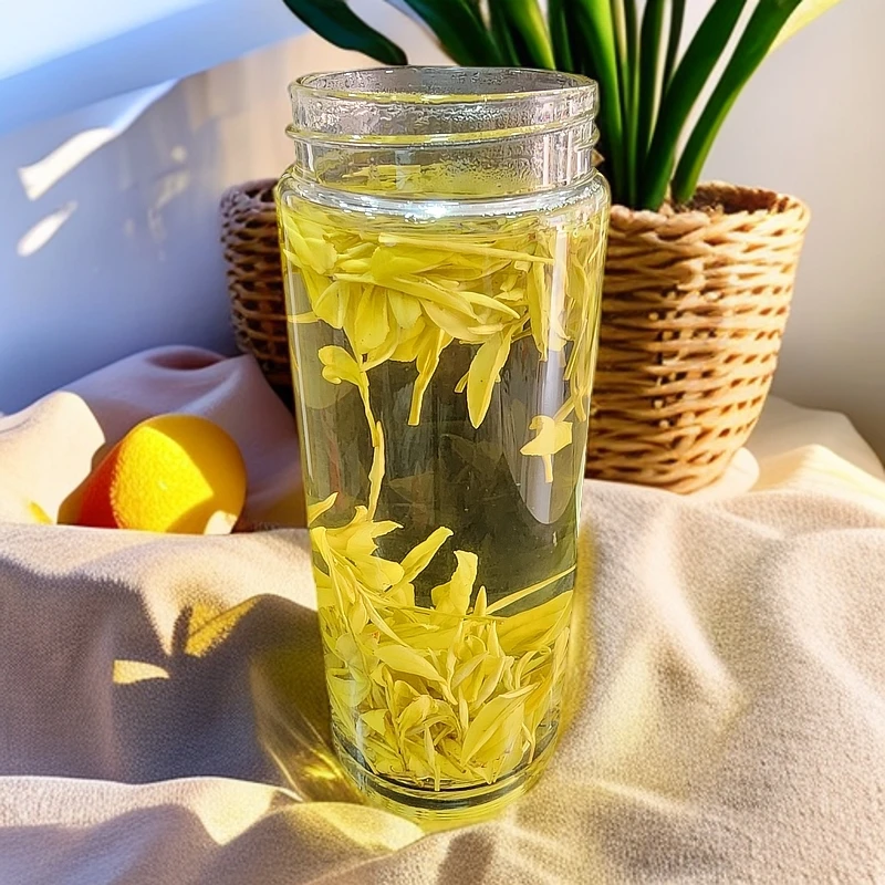 正宗黄金芽浓香型盒装绿茶茶叶黄金牙茶叶