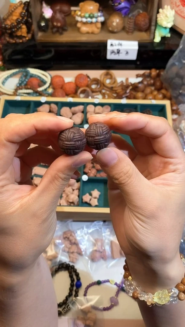 非洲檀香手串/手链毛线球发2