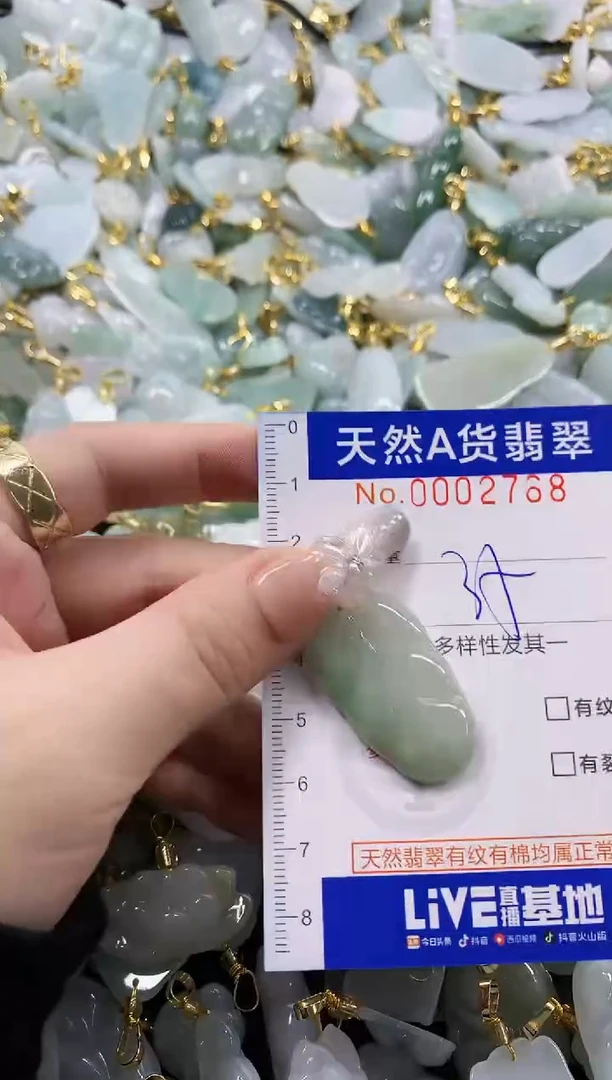 颈饰未镶嵌翡翠天然A货翡翠