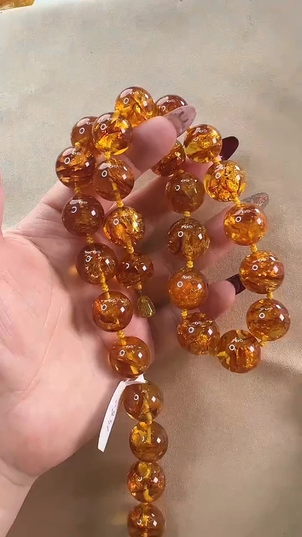 【闪购商品】琥珀颈饰未镶嵌项链