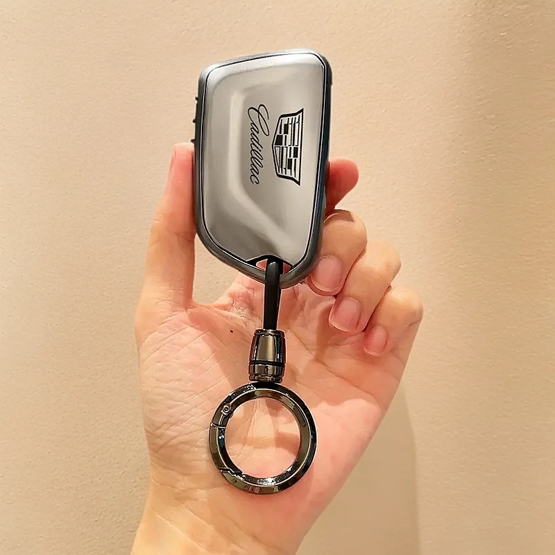 适用凯迪拉克钥匙套CT5 XT5  XT4 XTS ATSL车24款CT6扣XT6男CT4扣