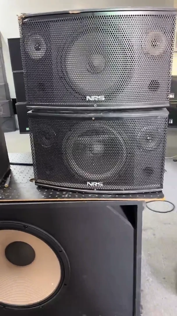 8新不包邮 10寸专业箱 返听音响 一对 运费到付