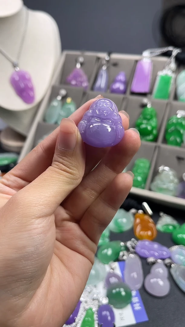 颈饰未镶嵌翡翠  所见即所得 一图一物