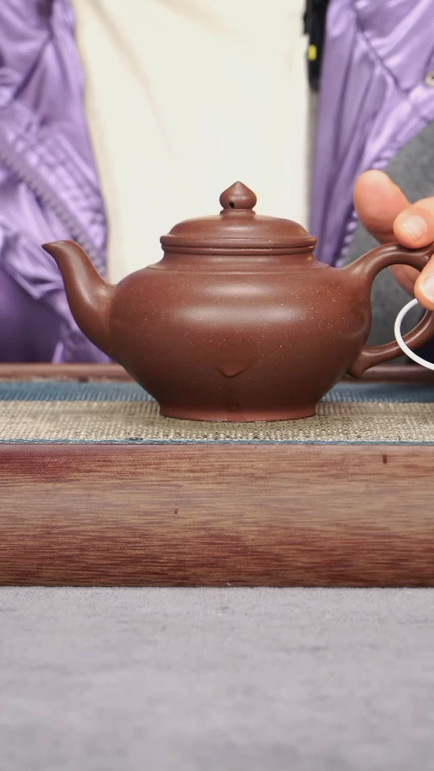 【闪购商品】紫砂茶壶紫泥 笑樱