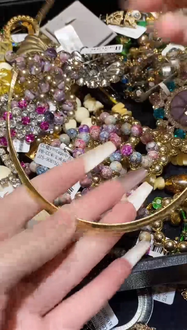 琉璃铜合金楚楚珠宝中古甄选不退换