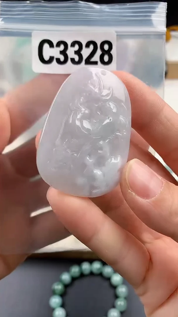 颈饰未镶嵌翡翠天然翡翠吊坠挂件