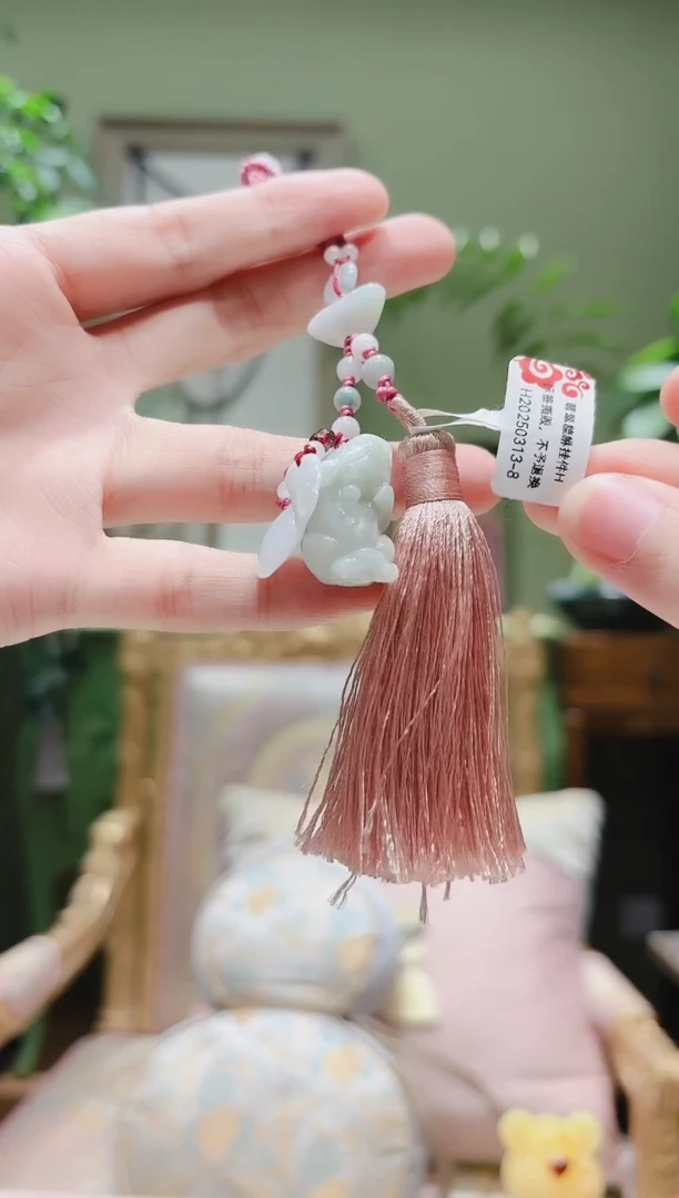 颈饰未镶嵌翡翠翡翠挂件H0313-8多样性发货