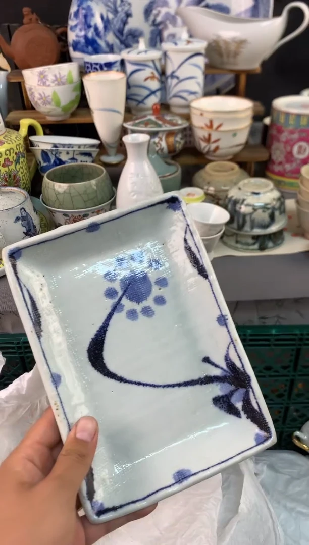瓷片茶盏陶瓷陶片