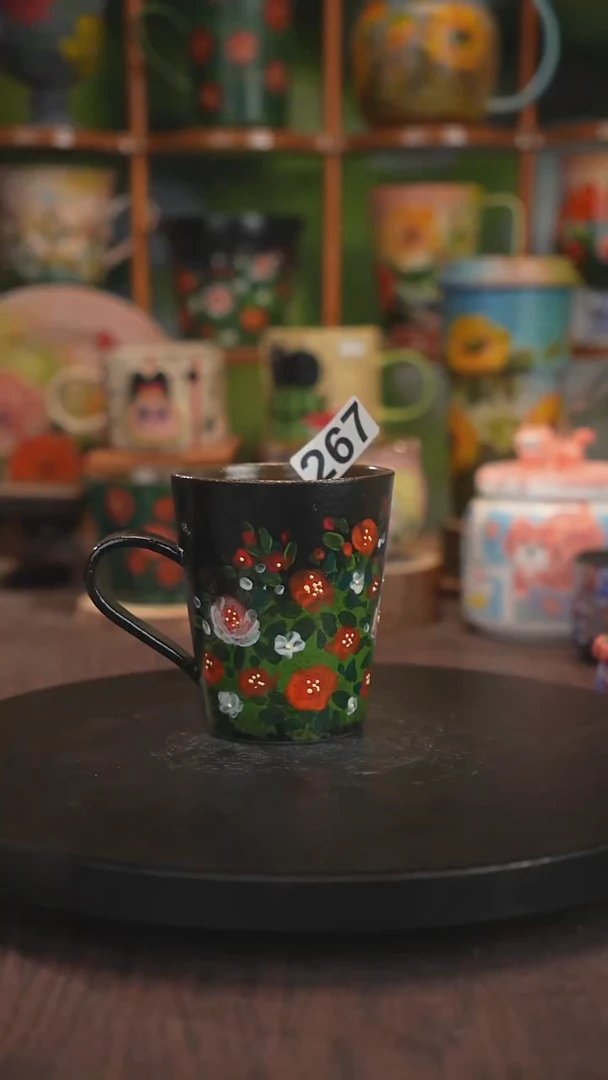 景德镇釉下彩手绘267