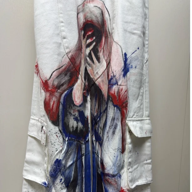 xl潮牌手绘牛仔（非主图款 直播链接）