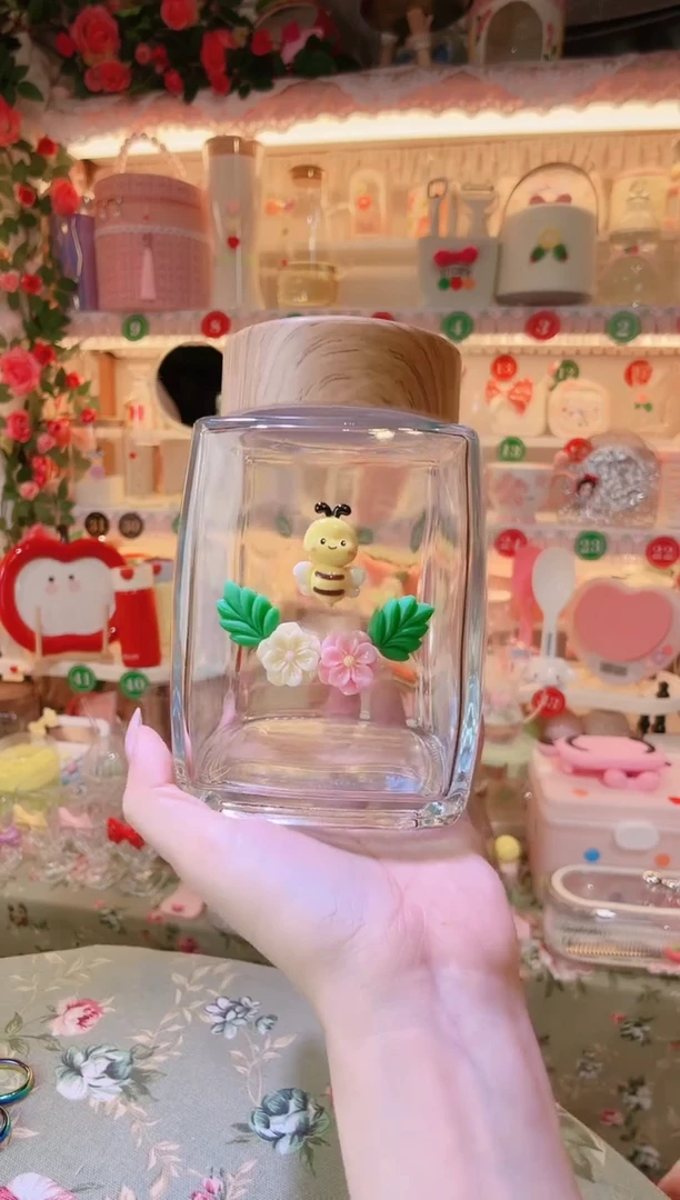 摆件品质好发货快放心拍！蜂蜜罐