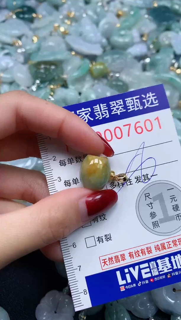 颈饰未镶嵌翡翠7601