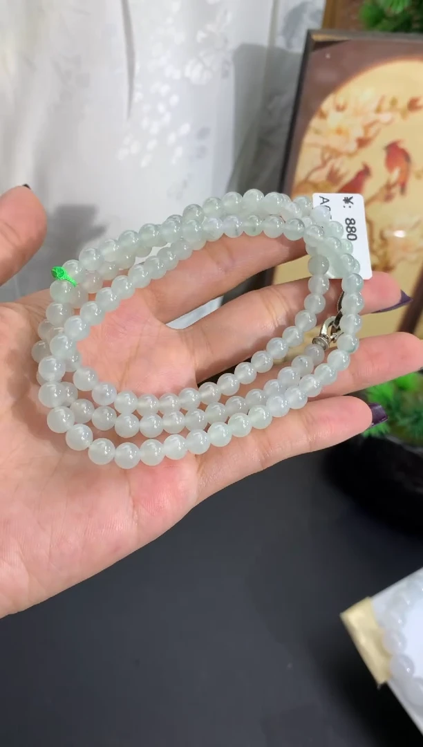 未镶嵌手串翡翠卡5.5mm