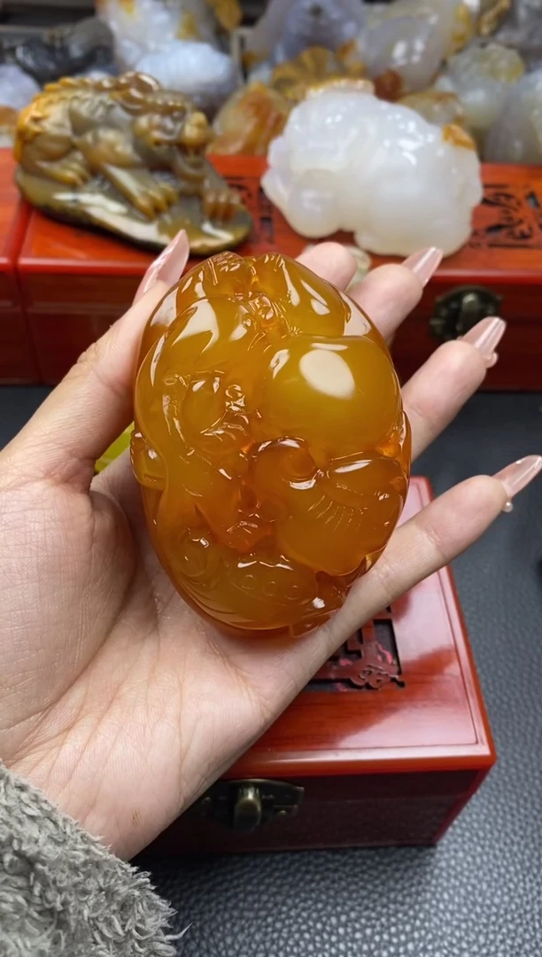 【闪购商品】玛瑙/玉髓手把未镶嵌00