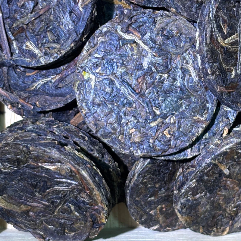 【小黑普洱】2012年冰岛小圆片100g 普洱茶生茶